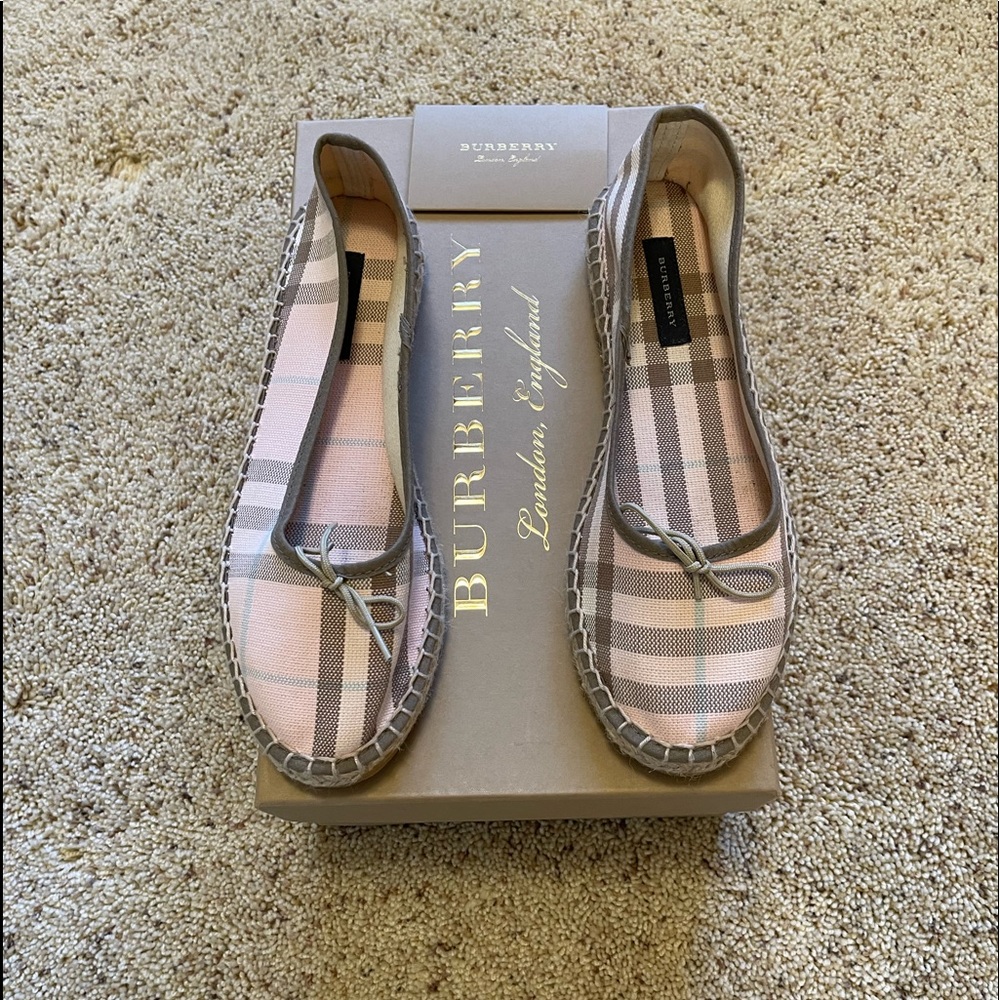 Authentic Burberry Espadrilles